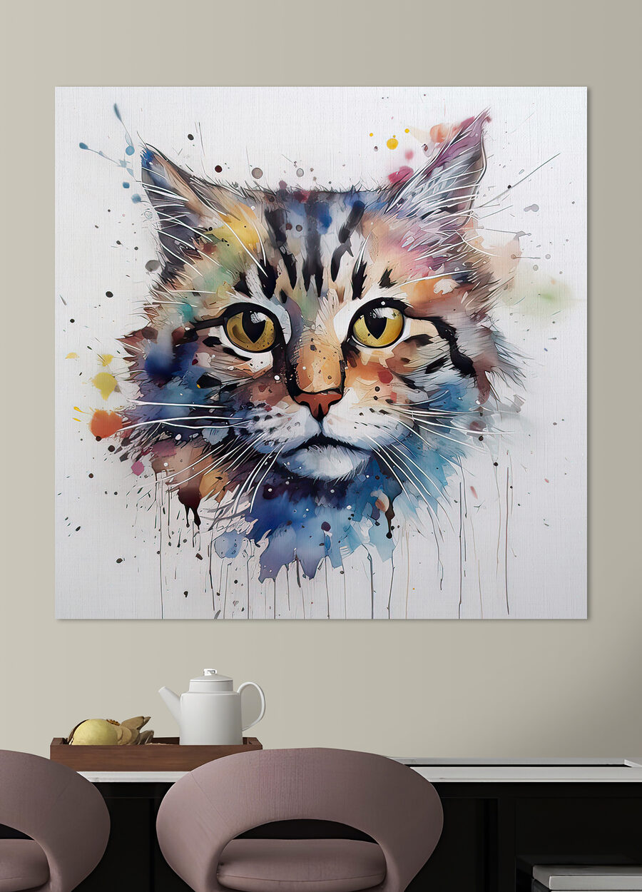Chaton à l’aquarelle — intérieur 6