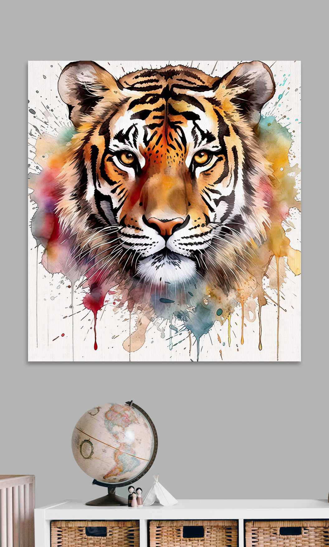 Tigre au regard chaleureux — intérieur 5
