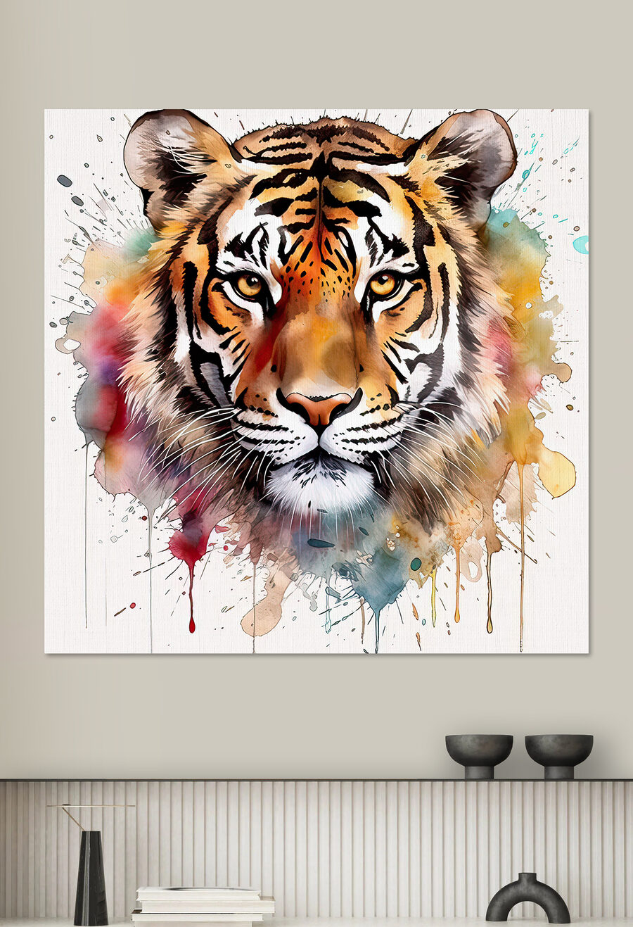 Tigre au regard chaleureux — intérieur 7