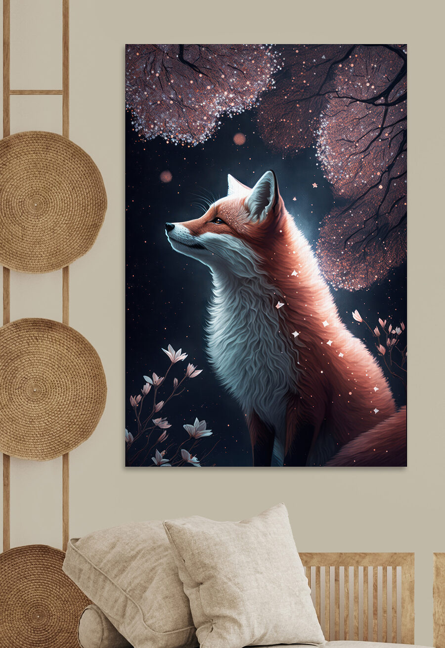 Renard sous les étoiles — intérieur 1