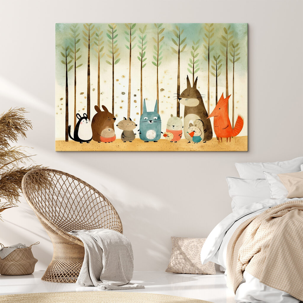 Amis des bois alignés — intérieur 3