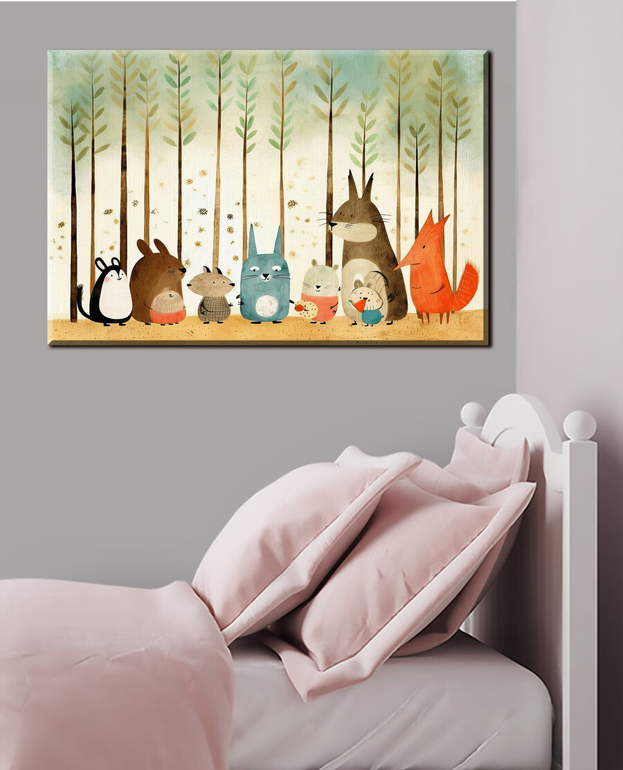 Amis des bois alignés — intérieur 2