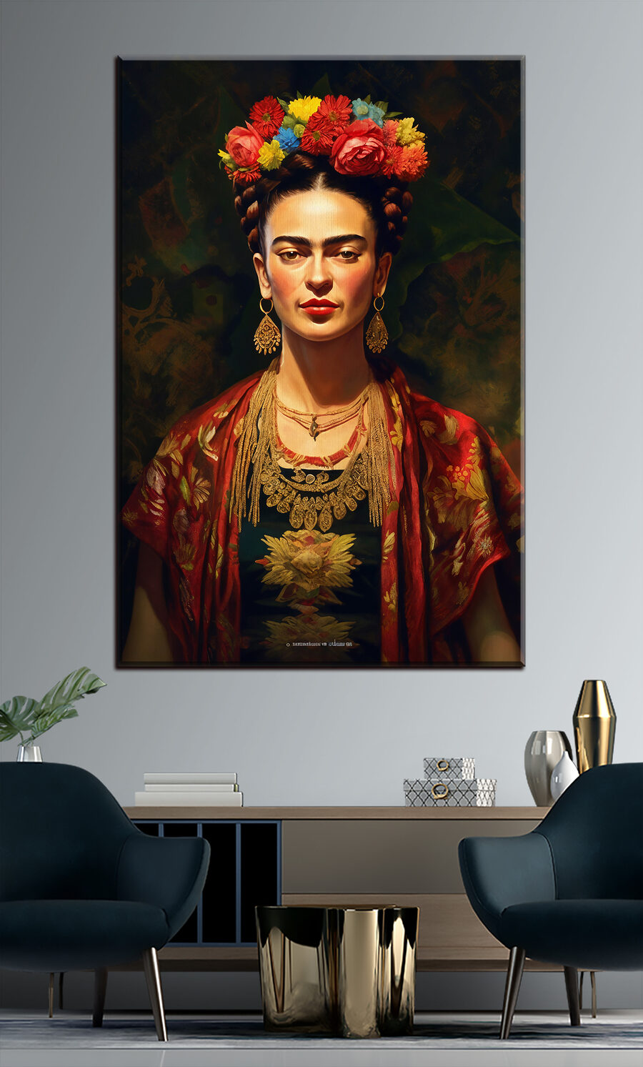 Regard chaleureux et fleuri — intérieur 2