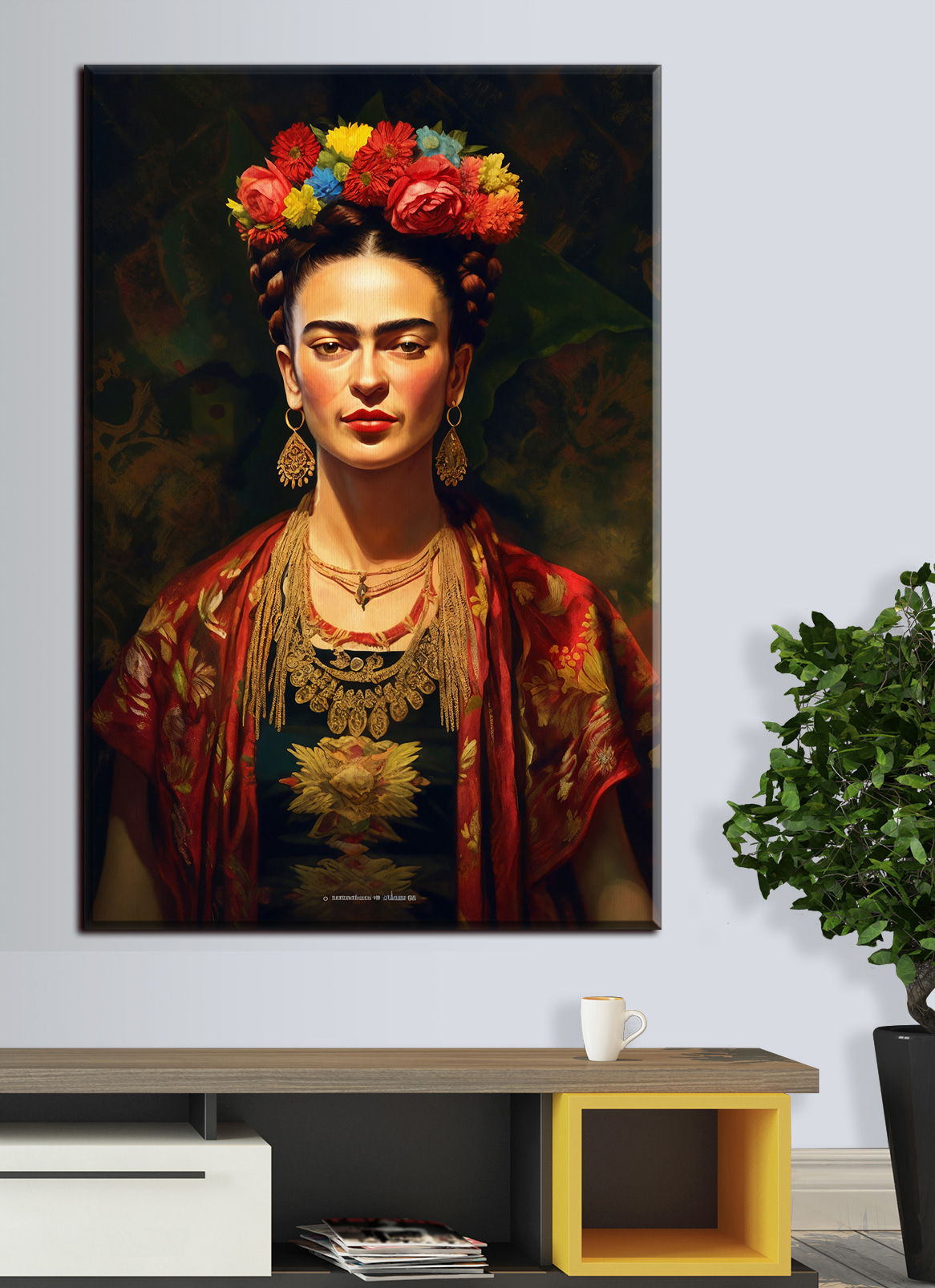 Regard chaleureux et fleuri — intérieur 3