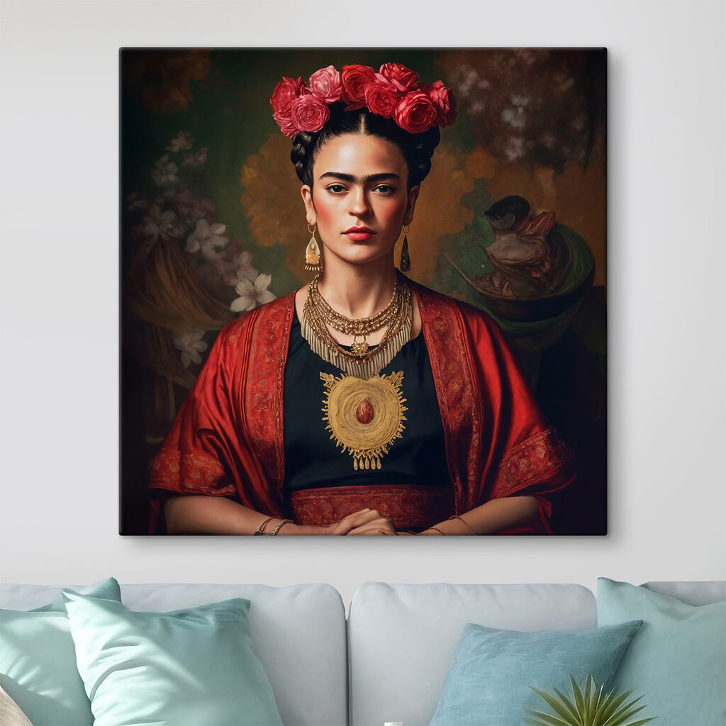 Couronne de roses — intérieur 6