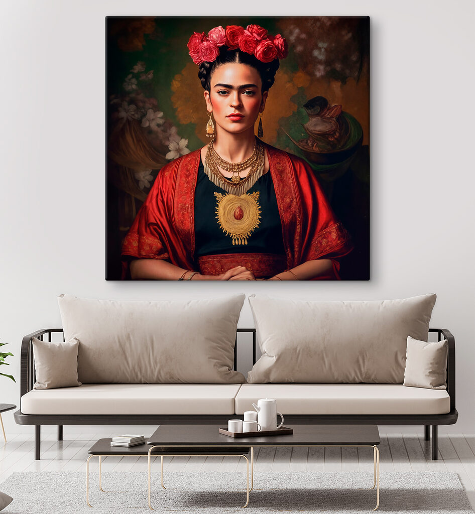 Couronne de roses — intérieur 7