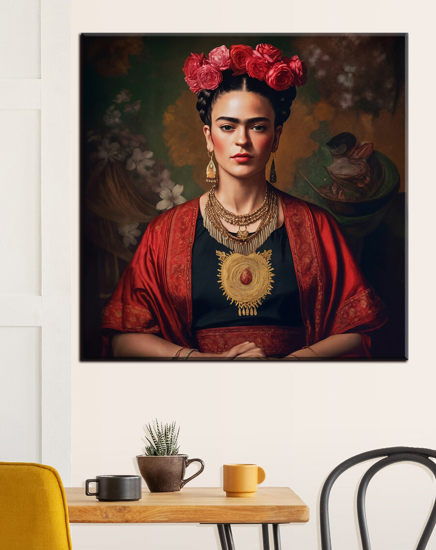 Couronne de roses — intérieur 4