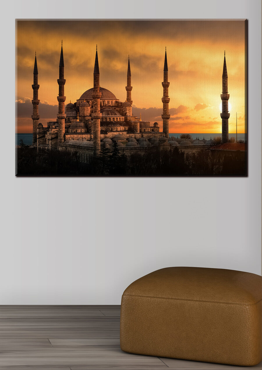 Minarets au ciel embrasé — intérieur 2
