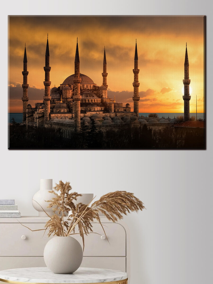 Minarets au ciel embrasé — intérieur 3