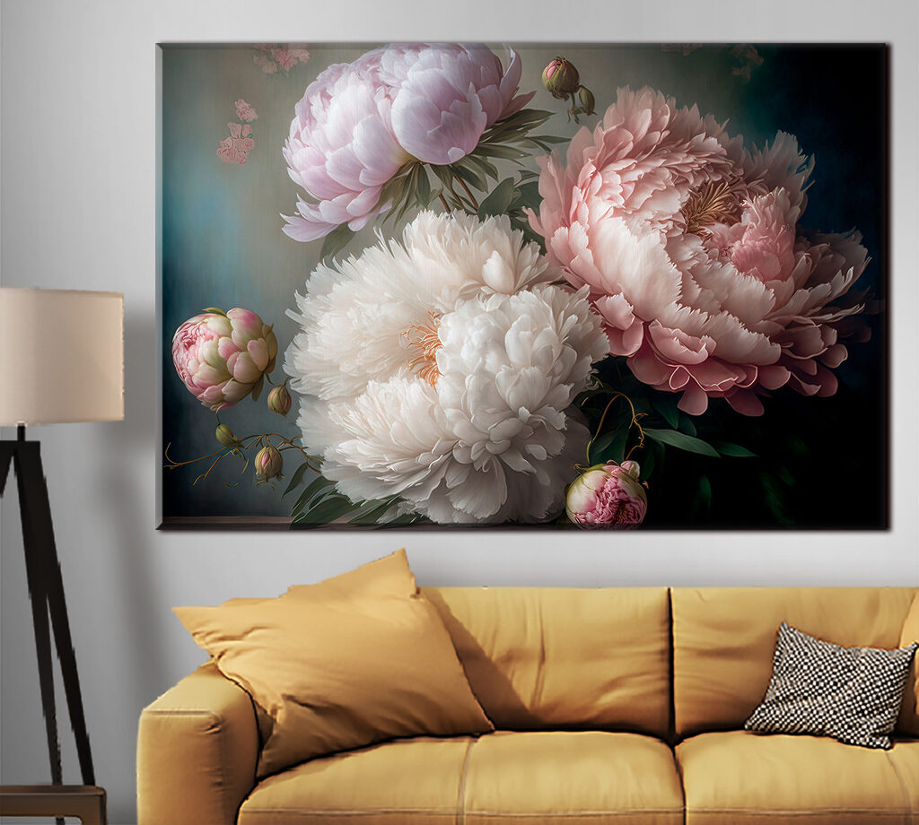 Pivoines au crépuscule — intérieur 3