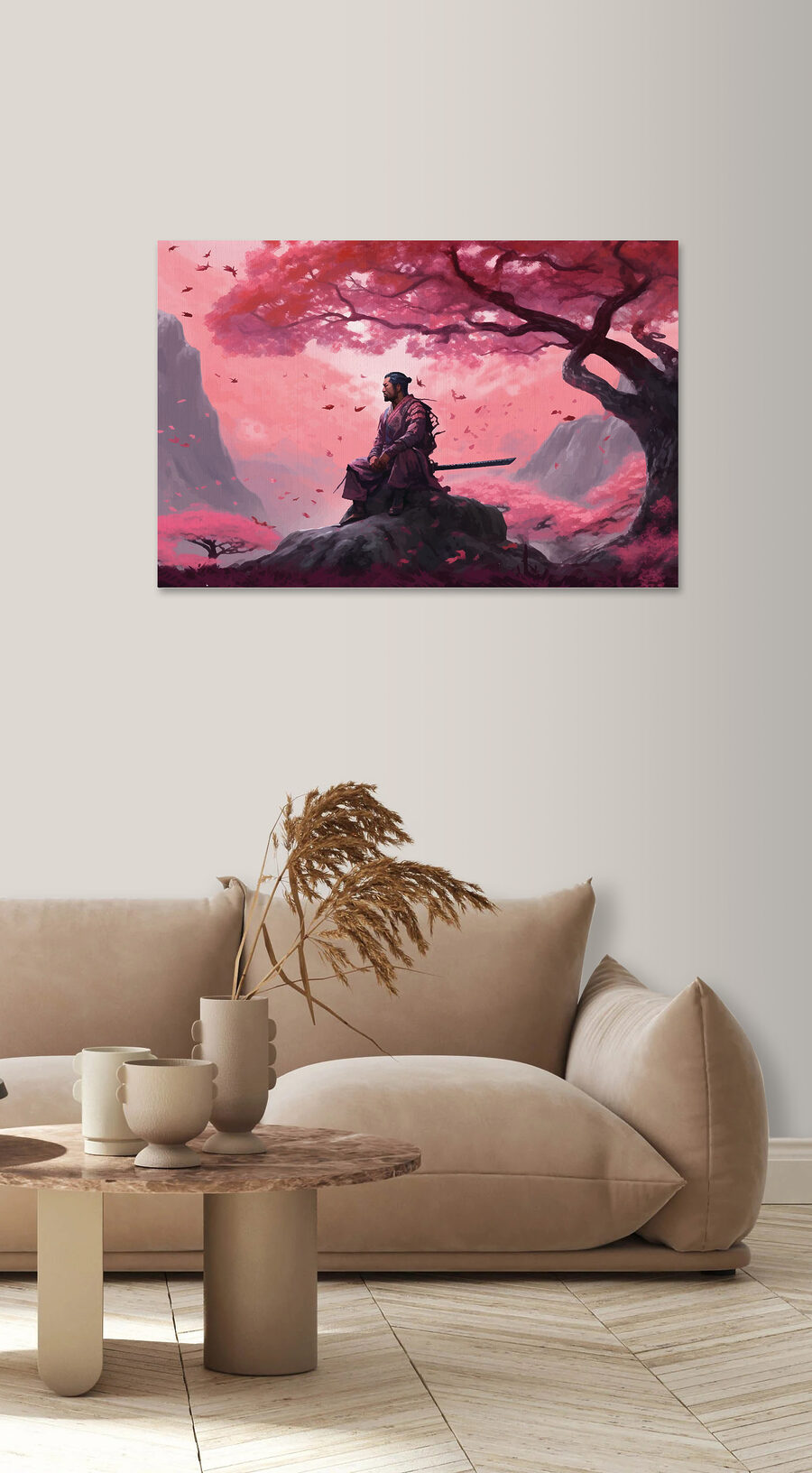 Guerrier sous les fleurs — intérieur 2