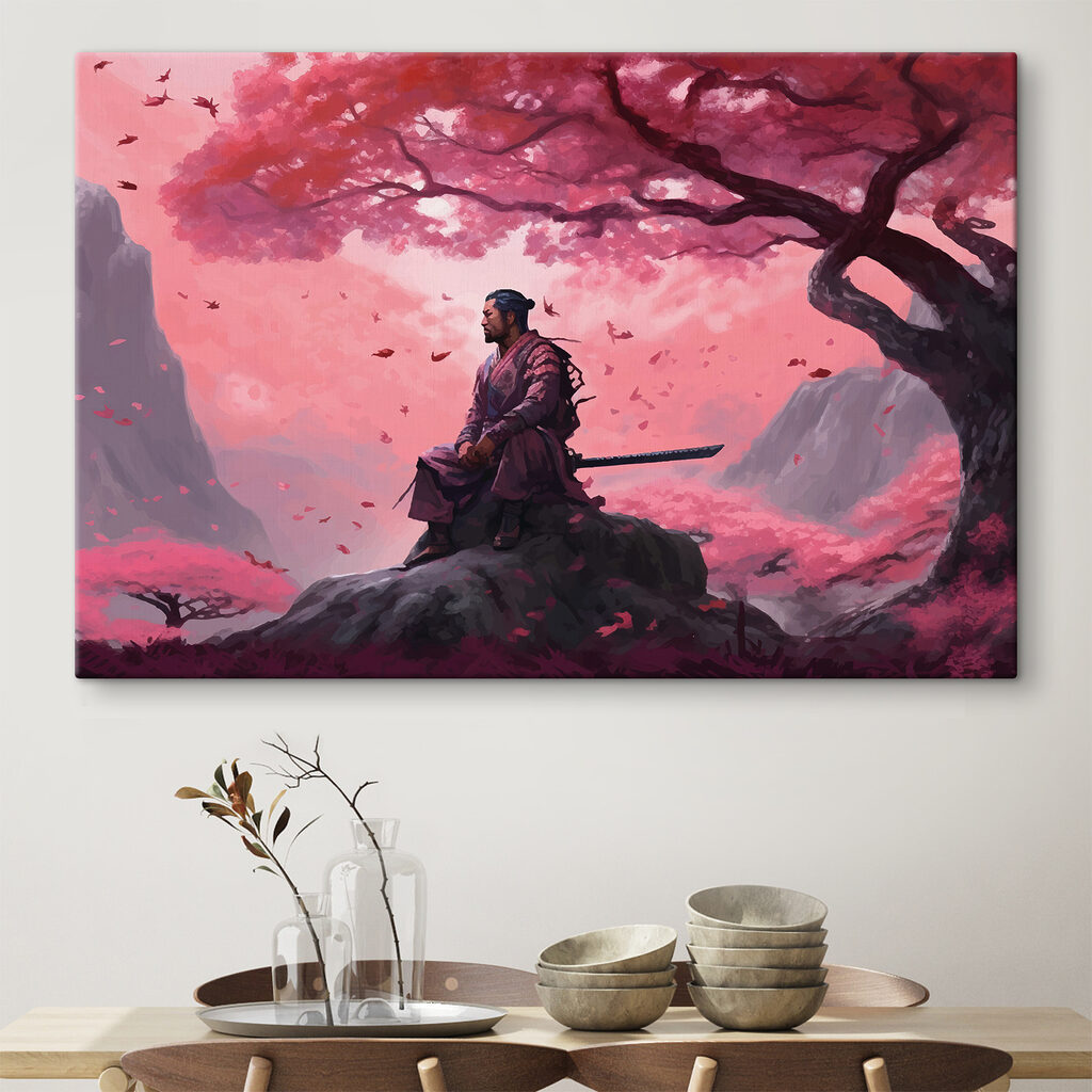 Guerrier sous les fleurs — intérieur 4