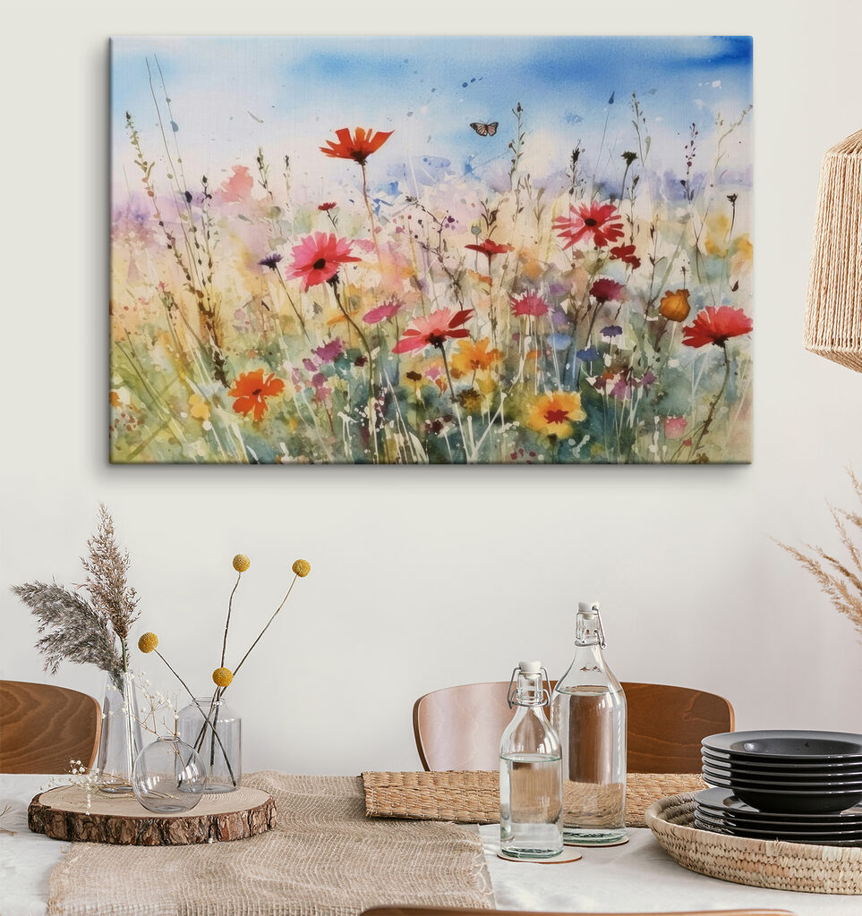 Papillon sur la prairie — intérieur 4