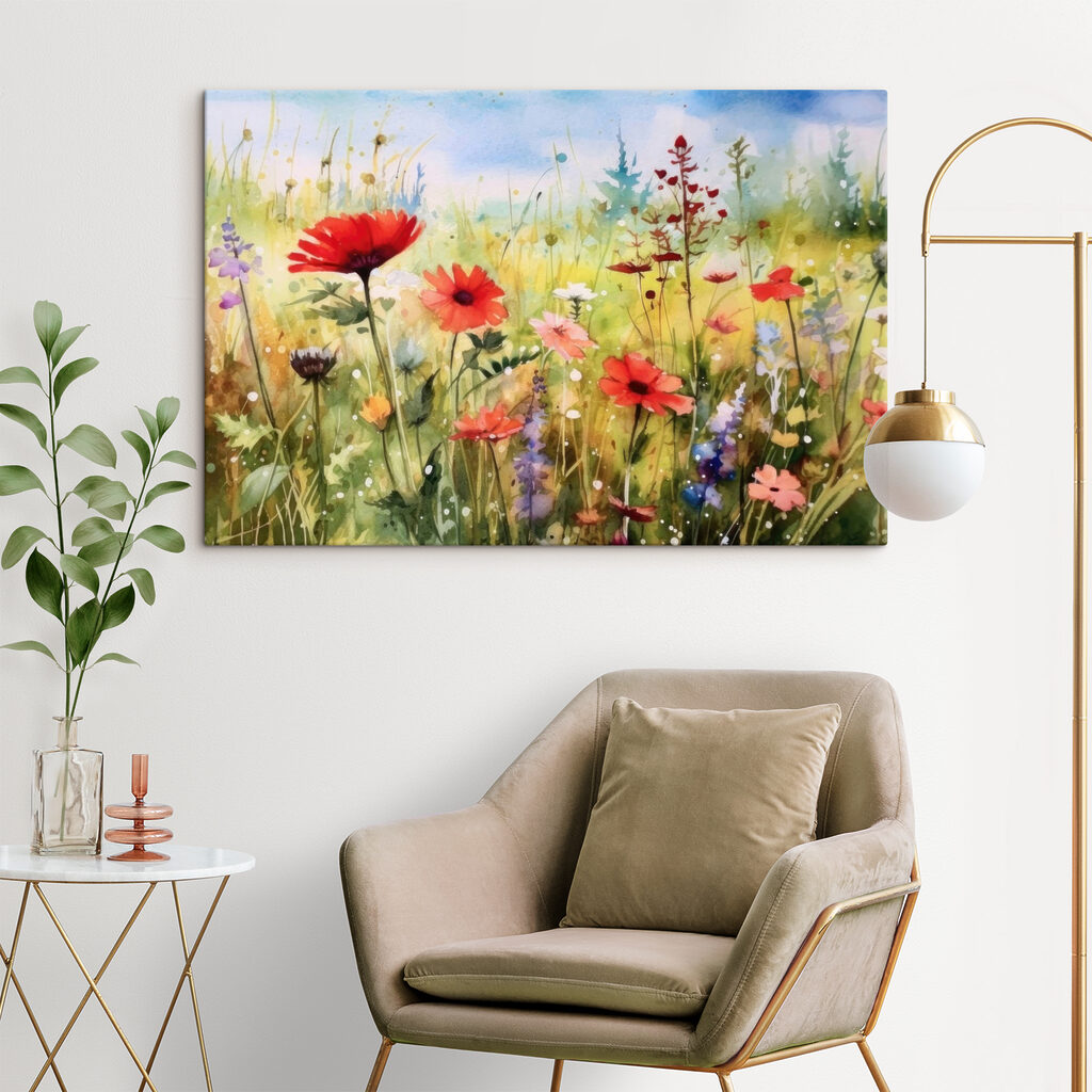 Champ en fleurs — intérieur 4
