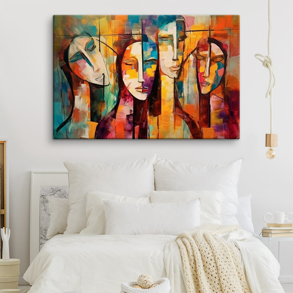 Portraits superposés — intérieur 4