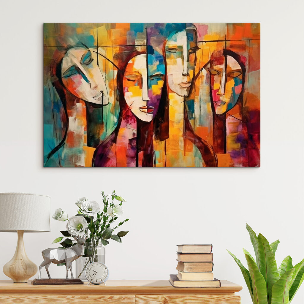 Portraits superposés — intérieur 5