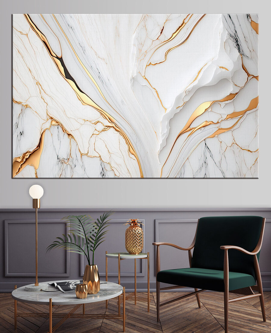 Marbre en diagonale — intérieur 1
