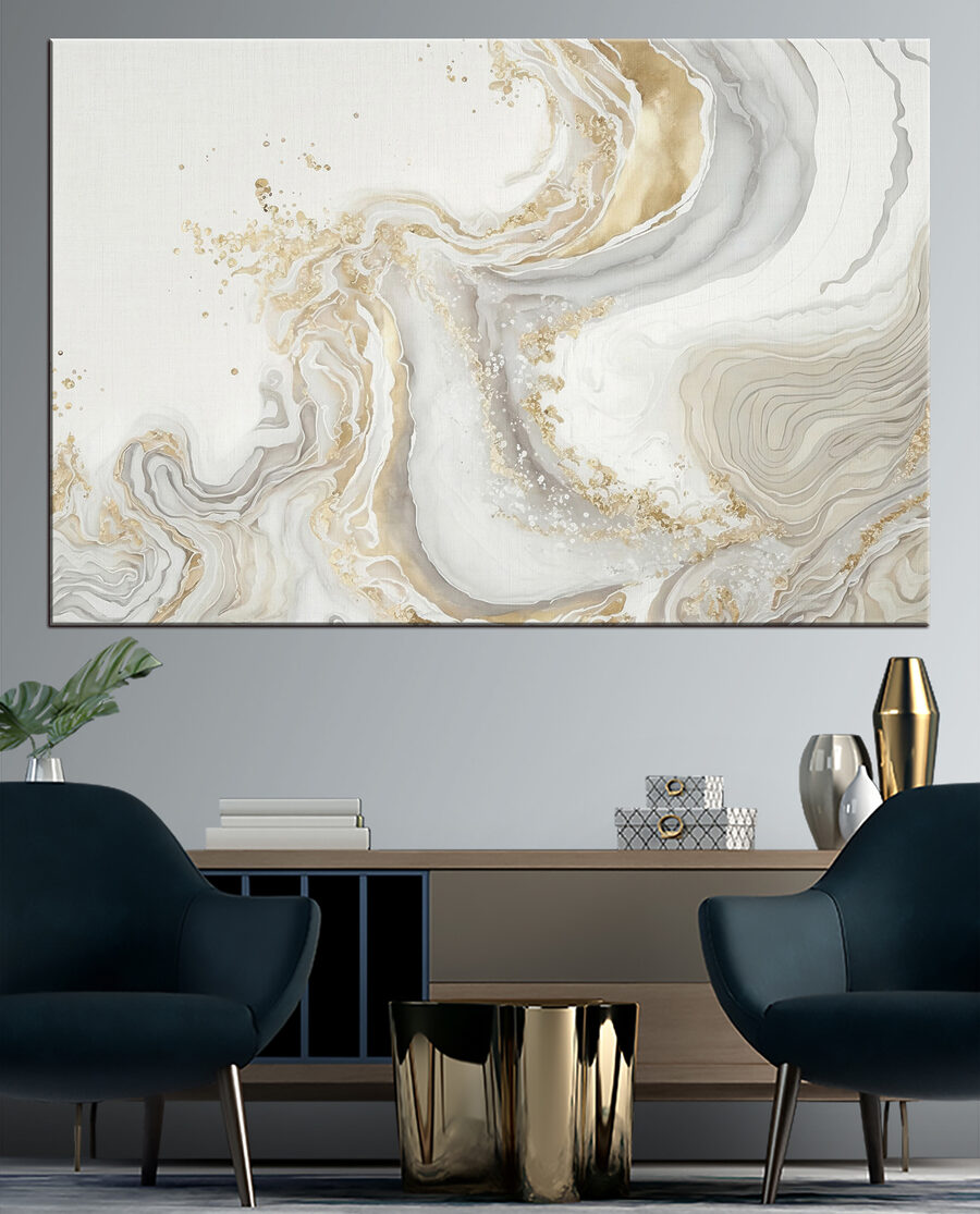 Strates aux éclats dorés — intérieur 2