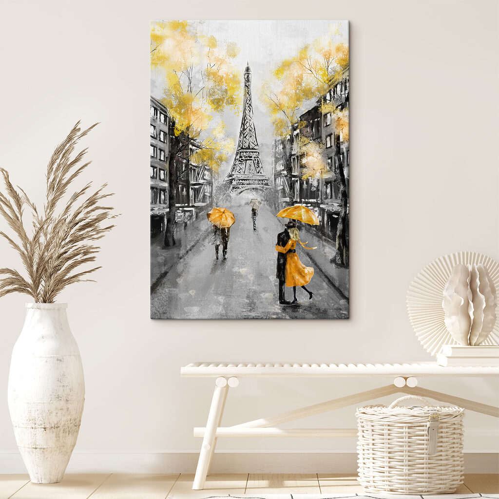 Parapluies jaunes à Paris — intérieur 6