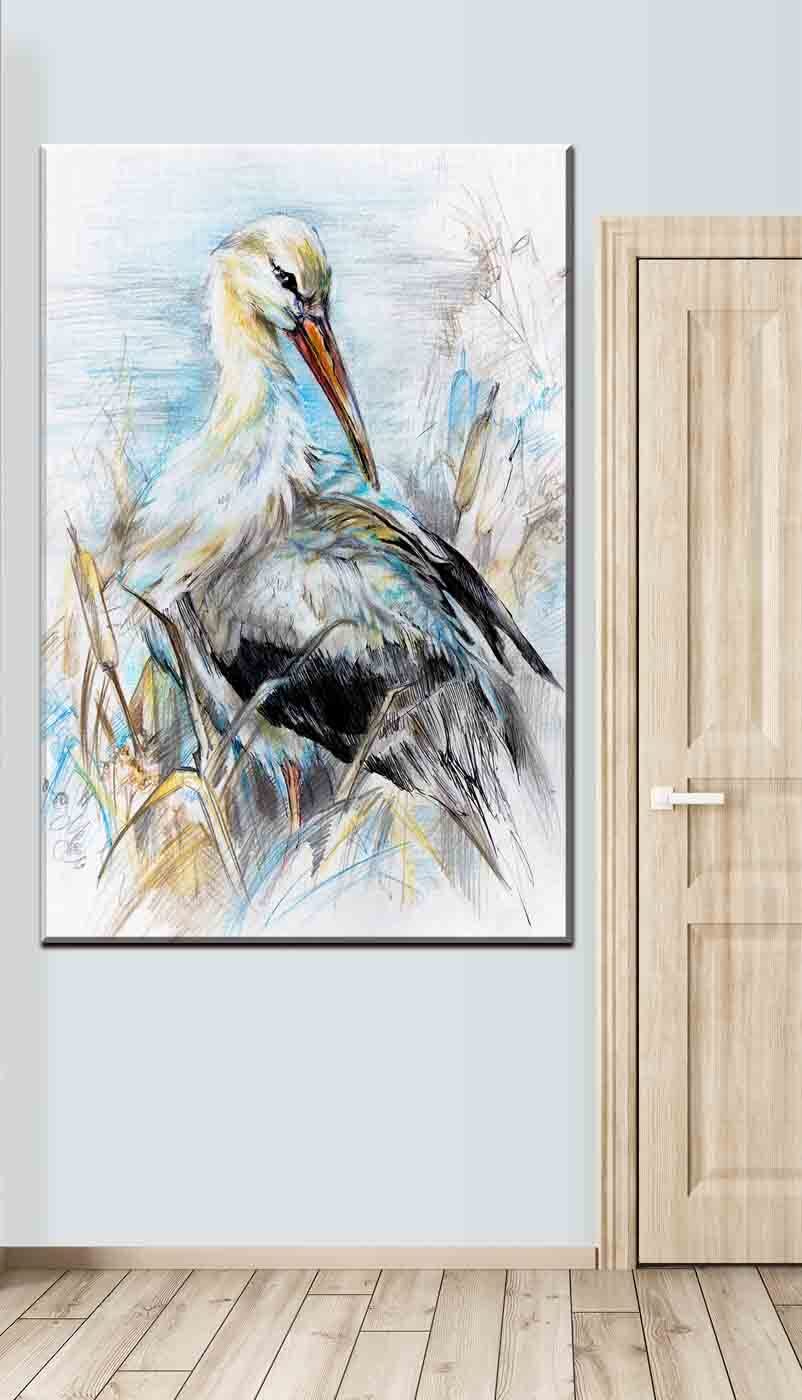 Oiseau aux traits libres — intérieur 3