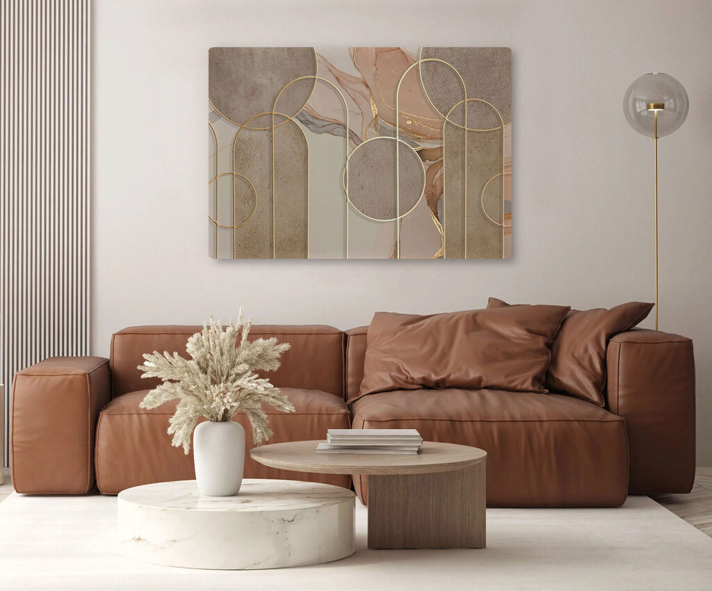 Arcs dorés sur sable — intérieur 2
