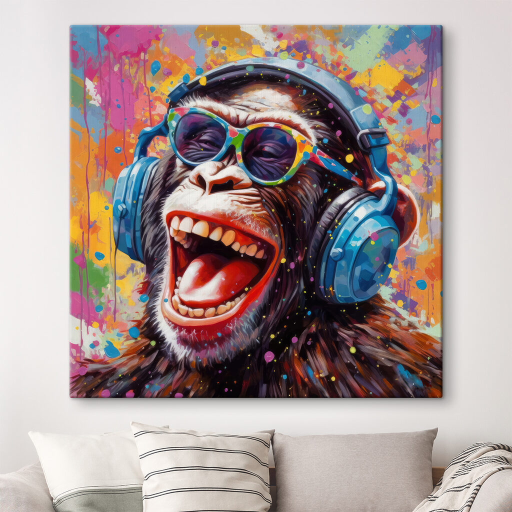 Un singe qui rit — intérieur 4