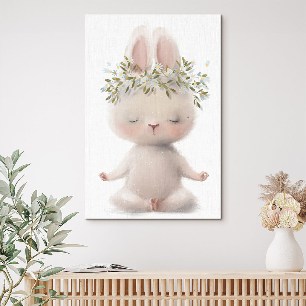 Petit lapin couronné — intérieur 2
