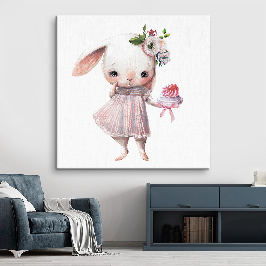 Petit lapin au cupcake — intérieur 2