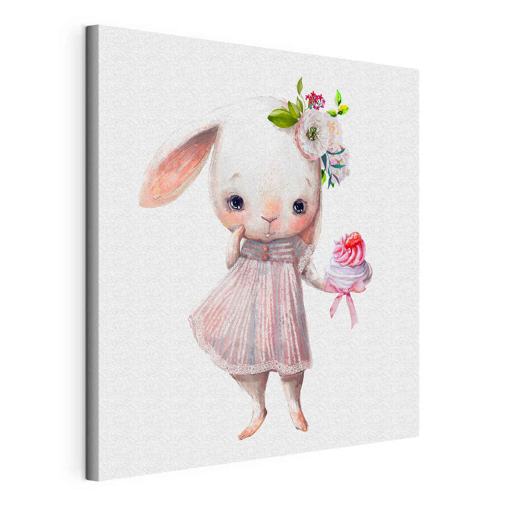 Petit lapin au cupcake — vue du produit