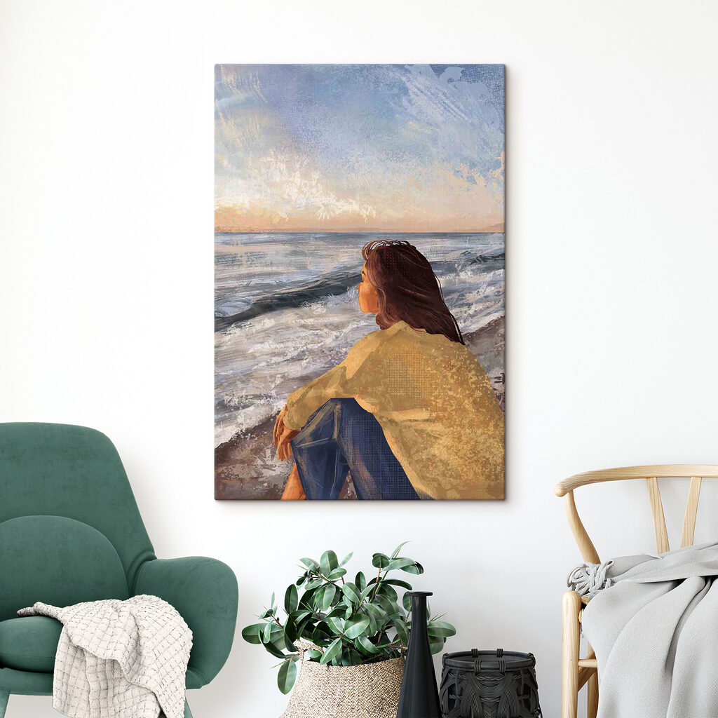 Face à la mer — intérieur 4