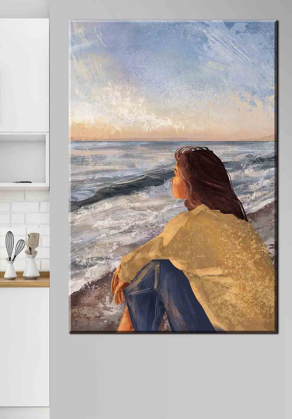 Face à la mer — intérieur 1
