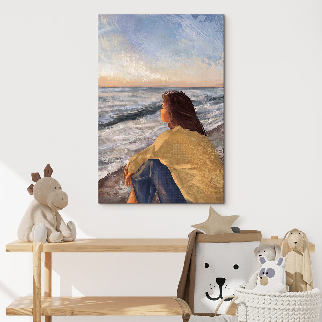 Face à la mer — intérieur 6