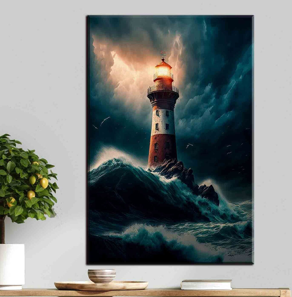 Lumière au-dessus des vagues — intérieur 3