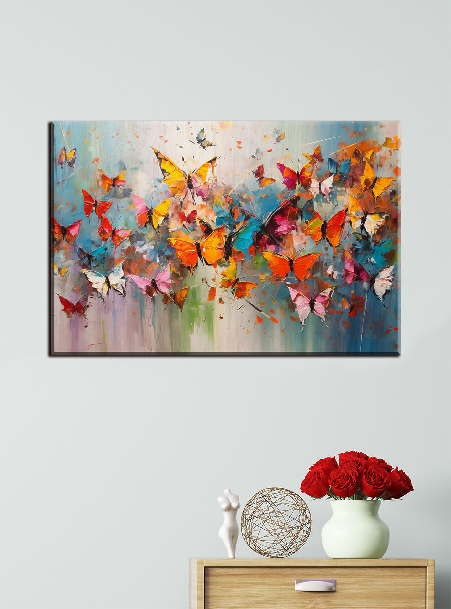 Papillons porteurs de couleurs — intérieur 2