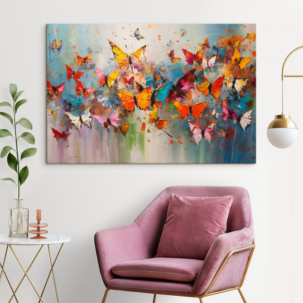 Papillons porteurs de couleurs — intérieur 4