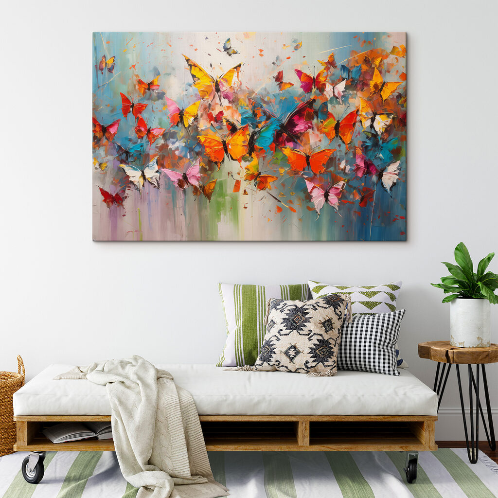 Papillons porteurs de couleurs — intérieur 5
