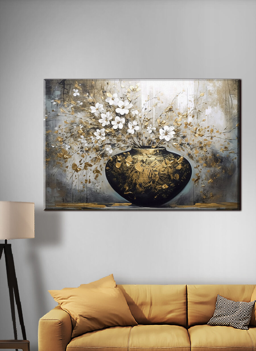 Vase en fleurs — intérieur 2