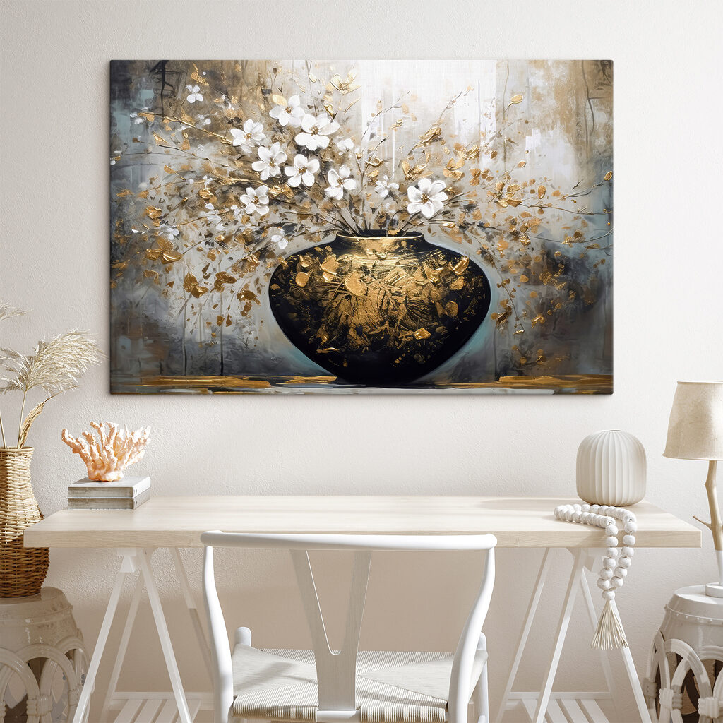 Vase en fleurs — intérieur 4