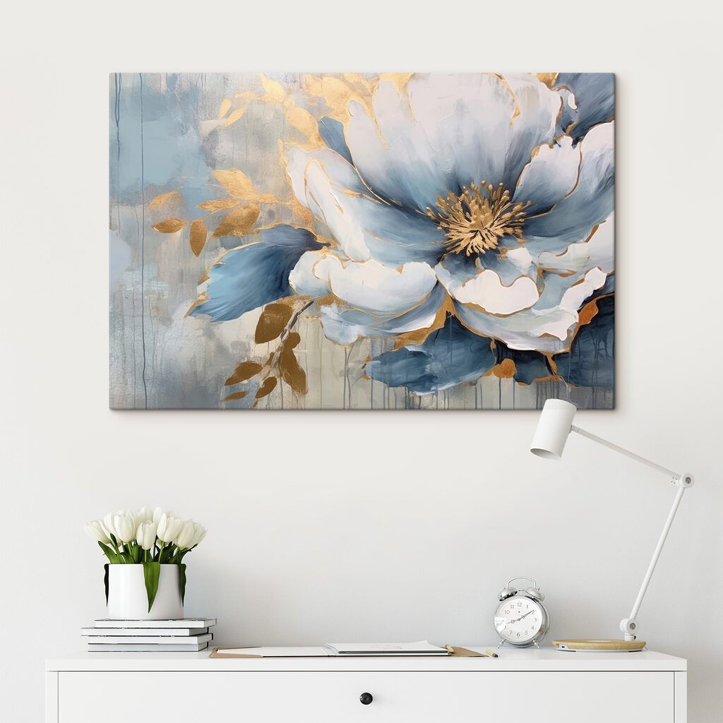 Fleurs aux ombres bleues — intérieur 5