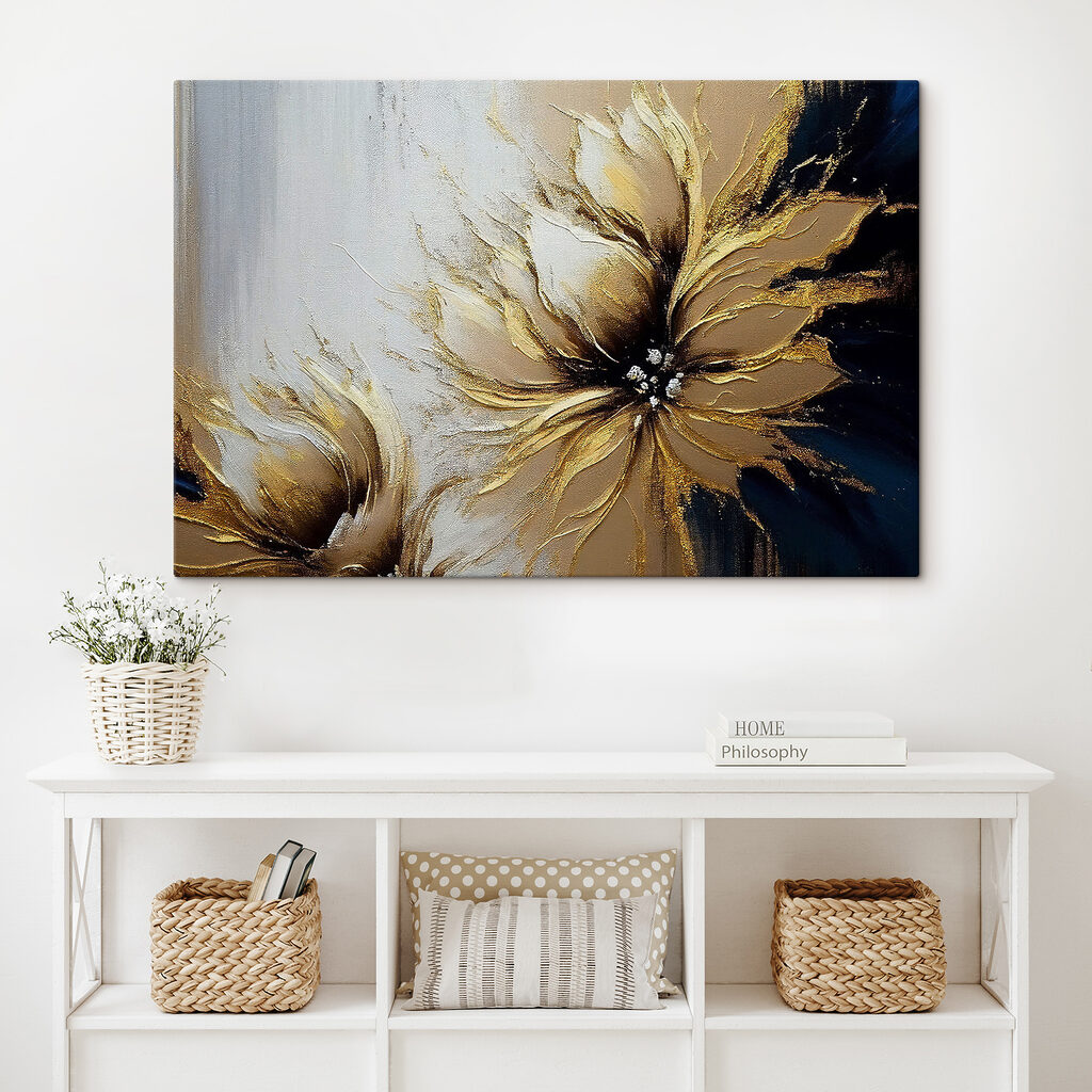 Or sur pétales sombres — intérieur 3