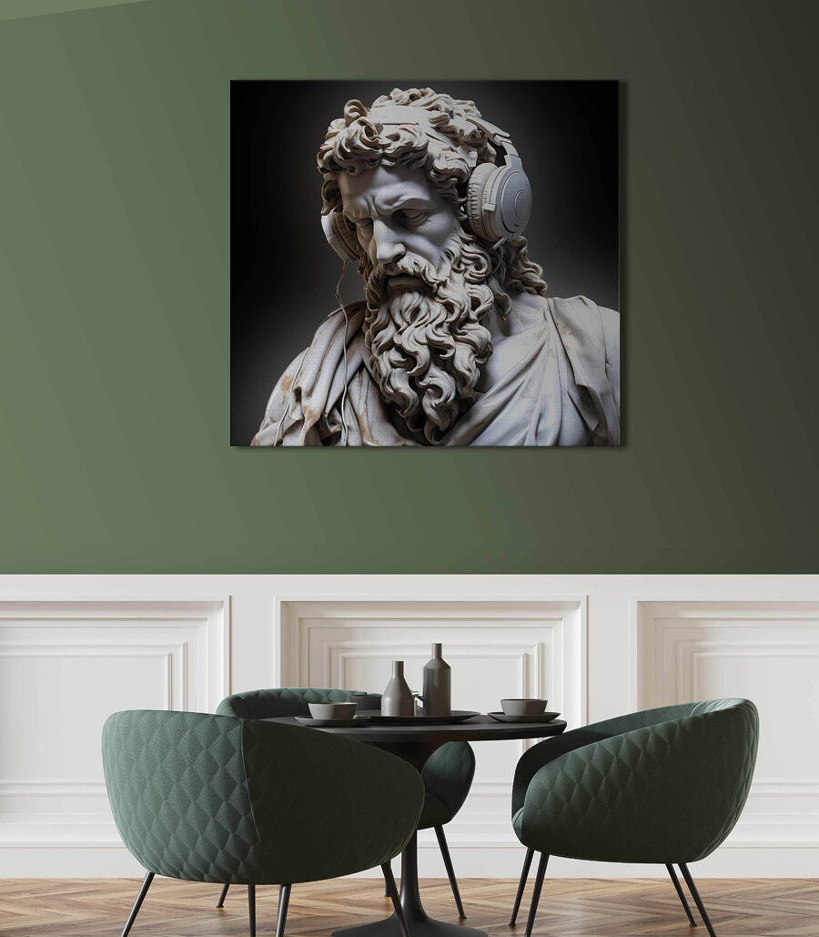 Buste classique au casque — intérieur 2