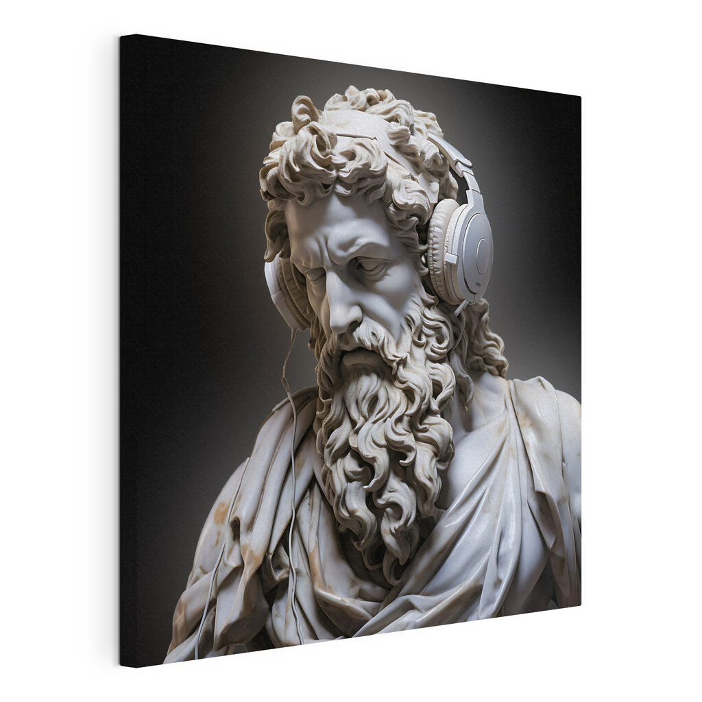 Buste classique au casque — vue du produit