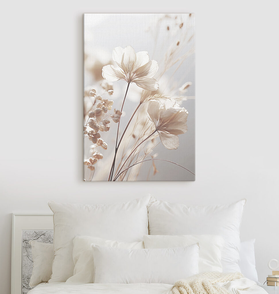 Bouquet champêtre à contre-jour — intérieur 2