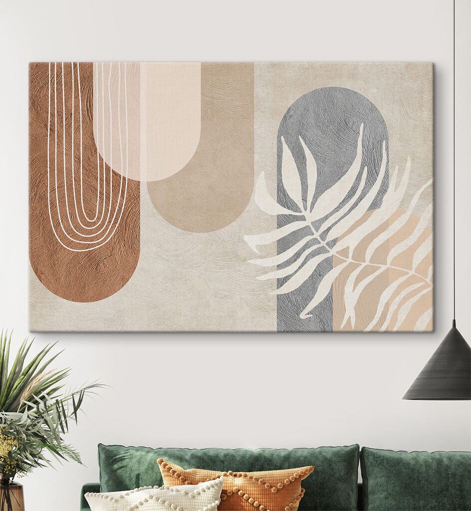 Feuille et fines arches — intérieur 5