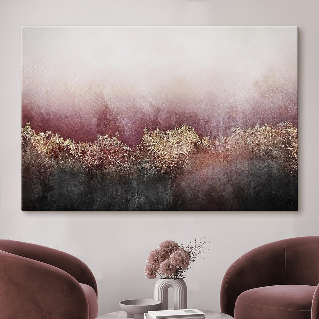 Arbres à l’horizon dans un intérieur