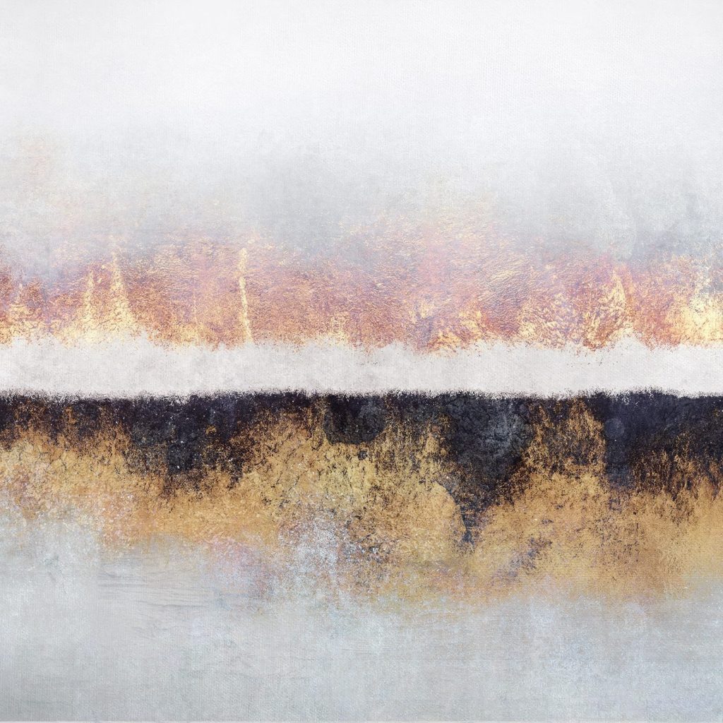 Horizon aux lueurs lavande — motif complet