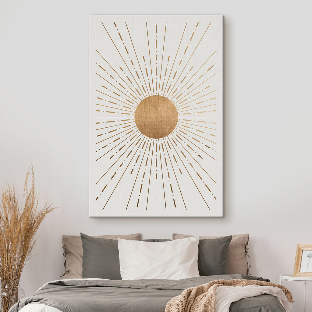 Soleil aux rayons fins — intérieur 2
