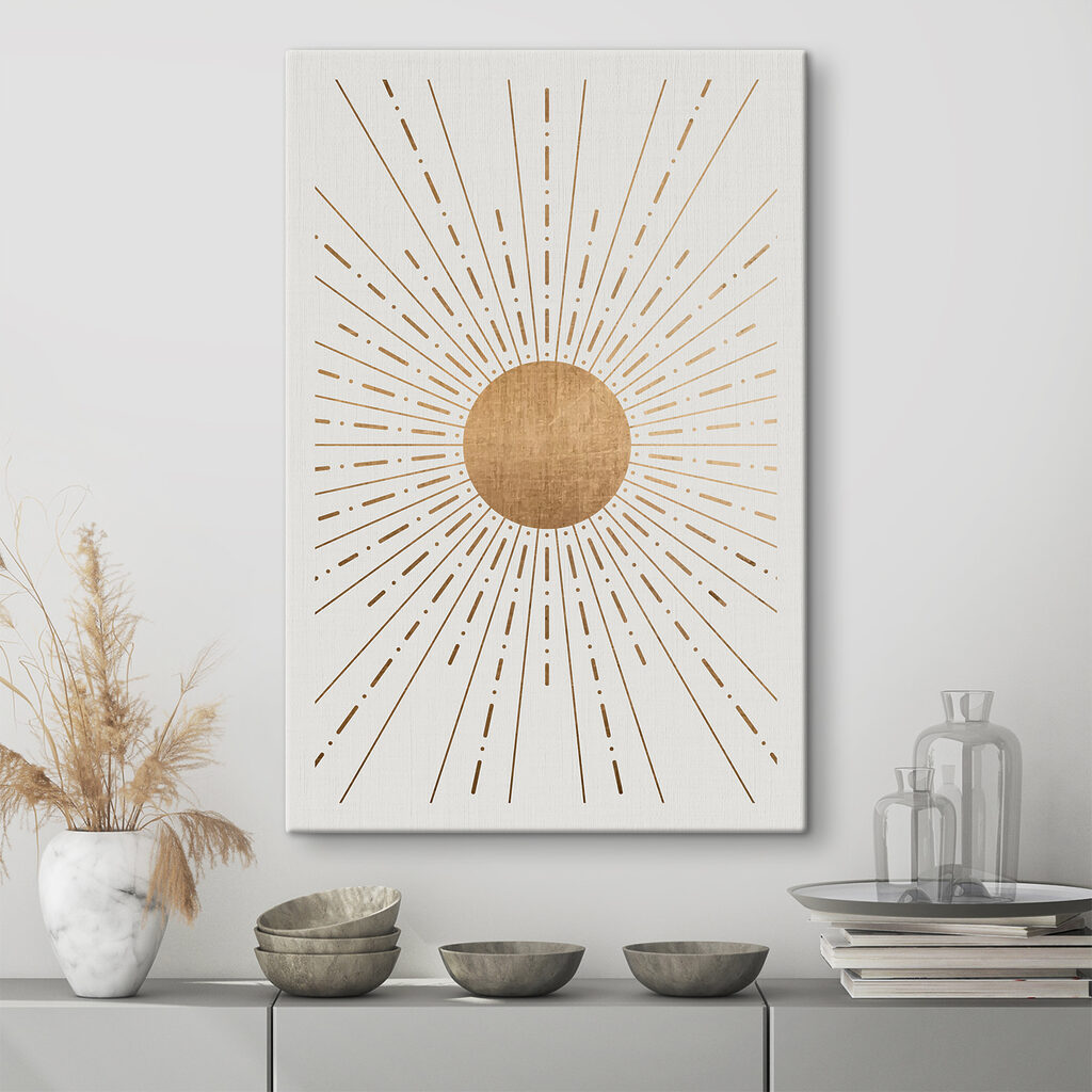 Soleil aux rayons fins — intérieur 5