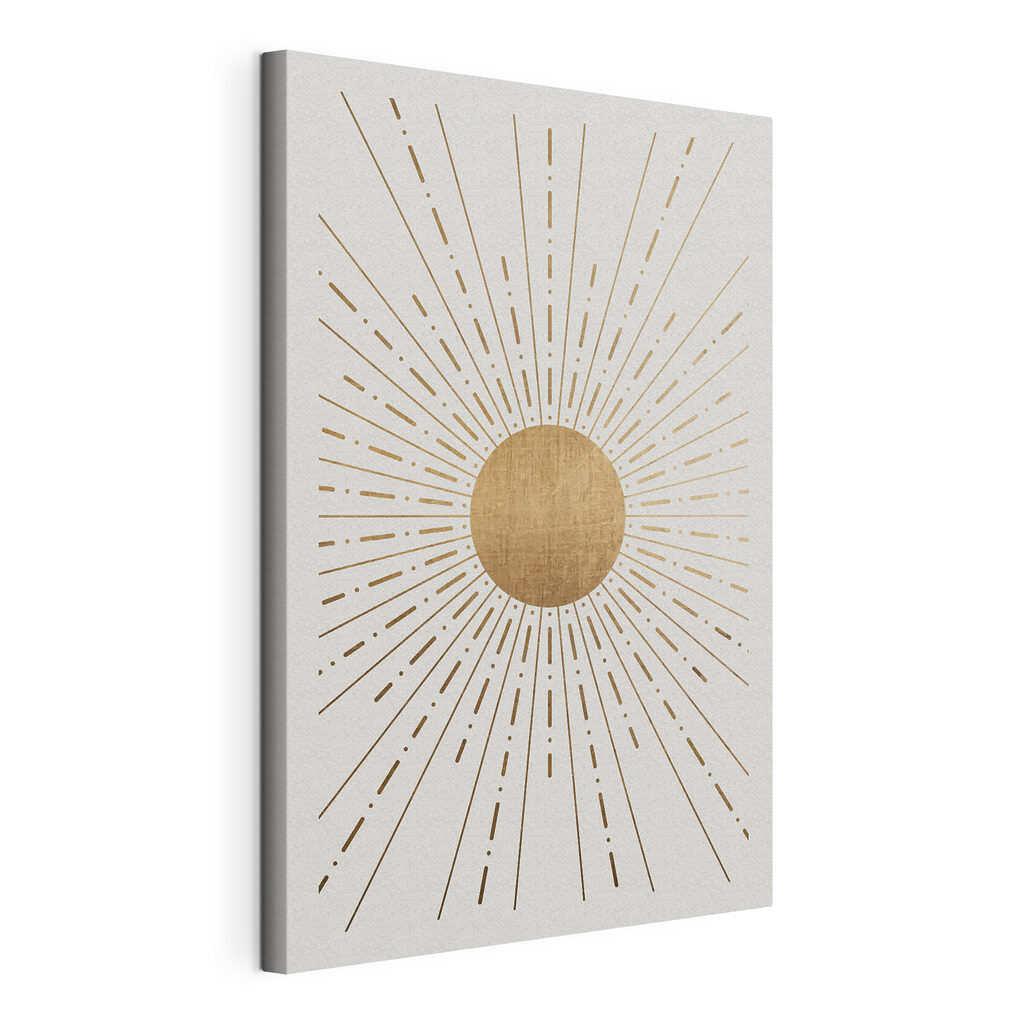 Soleil aux rayons fins — vue du produit