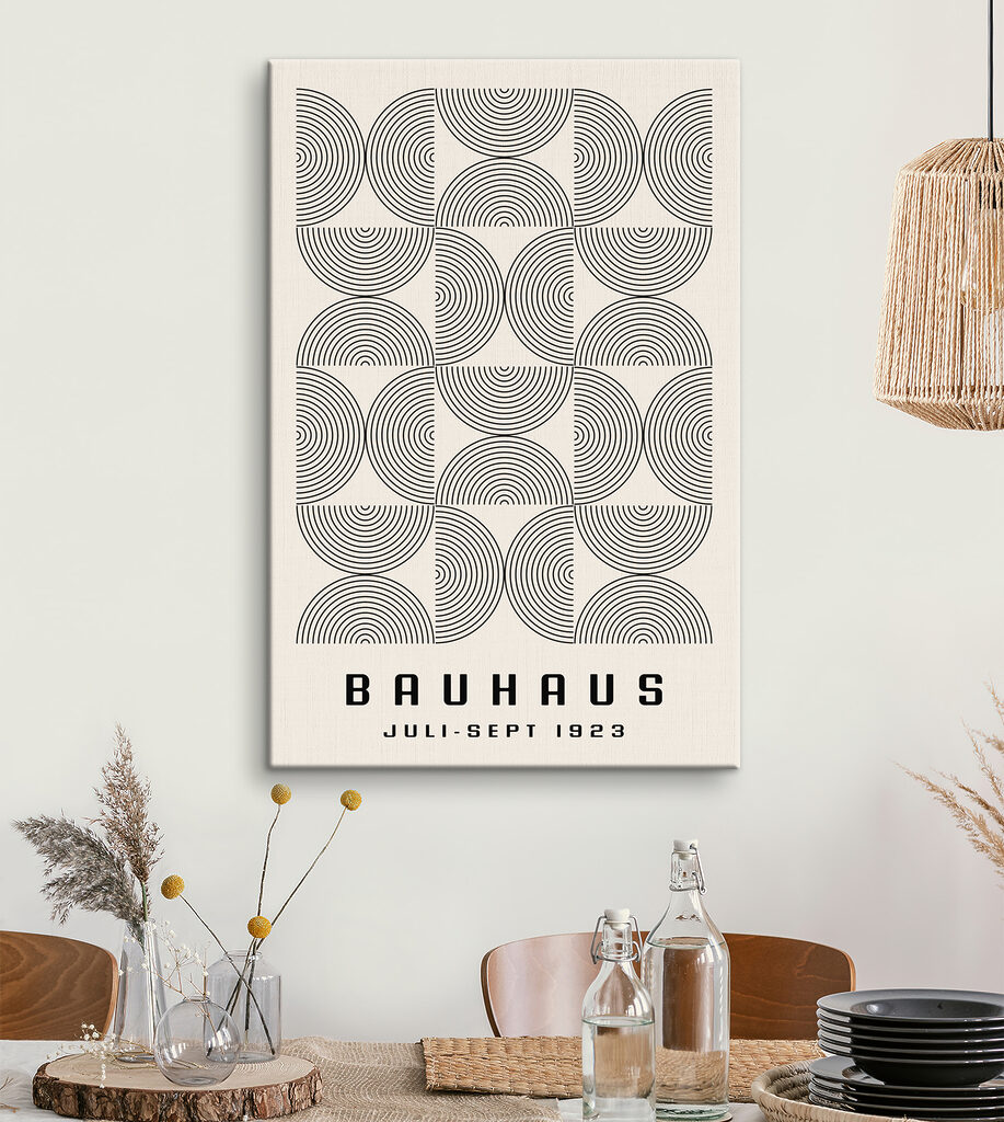 Bauhaus en arcs fins — intérieur 8